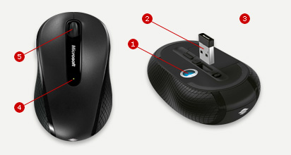 Microsoft chính thức giới thiệu dòng chuột Wireless Mobile Mouse 4000