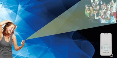 Luna - Máy nghe nhạc MP3 kết hợp máy chiếu Pico