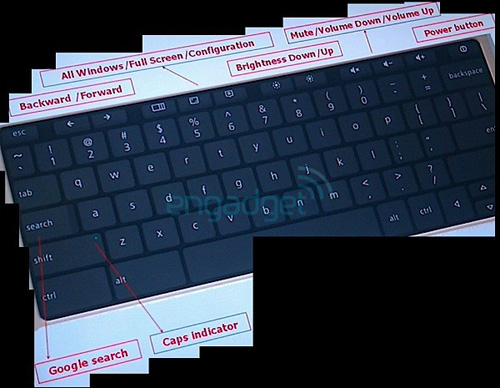 Netbook chạy Google Chrome được tiết lộ