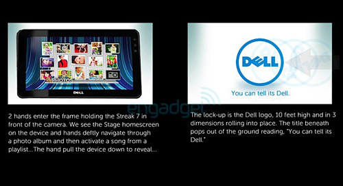 Dell Streak 7 lộ diện Dell Streak 7 lộ diện