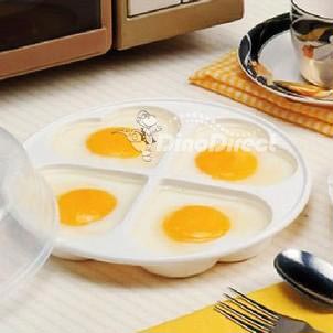 Dụng cụ ốp la trứng nhanh trong lò vi sóng