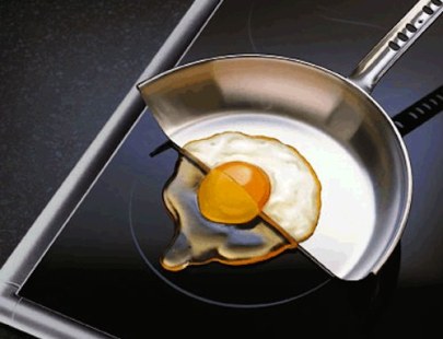 Bếp điện từ hiện đại sang trọng