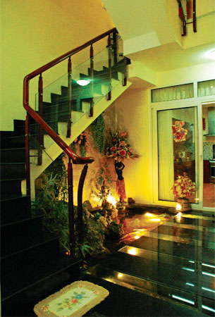 Nguyên tắc bố trí tiểu cảnh gầm cầu thang