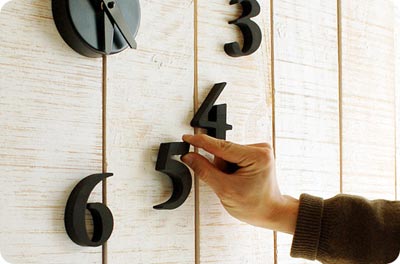 Đồng hồ dán tường độc đáo