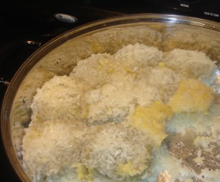 Nấu ăn: Xôi Khúc nóng trong tiết trời đông