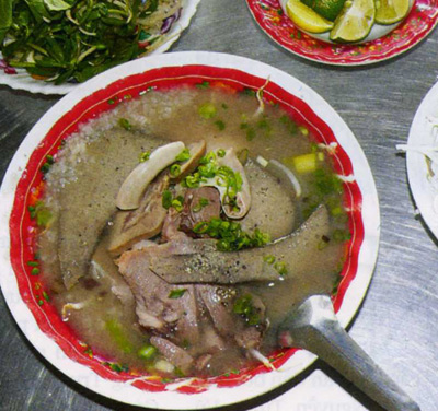 Nấu ăn: Cháo lòng Nấu ăn: Cháo lòng