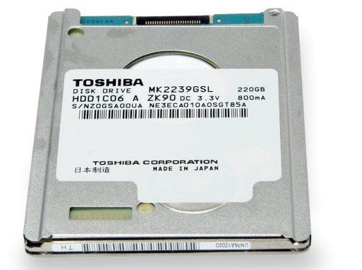 Toshiba giới thiệu HDD 1.8