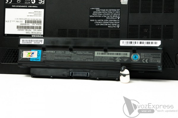 Đánh giá chi tiết Toshiba Portégé T230 (P.2)