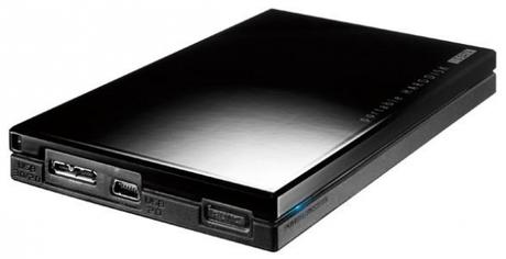 IO Data giới thiệu ổ cứng di động giao tiếp USB kép