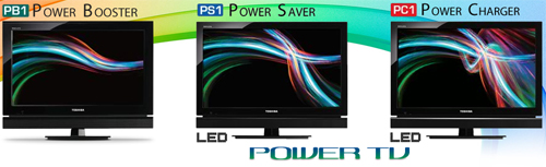 Toshiba thêm TV LED dùng pin tại VN
