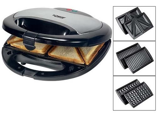 Máy nướng 3 trong 1 tiện ích cho gia đình Máy nướng 3 trong 1 tiện ích cho gia đình