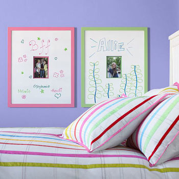 Làm đẹp phòng trẻ với khung tranh