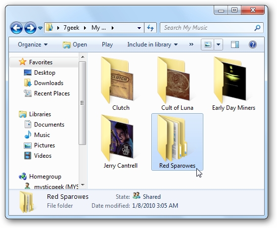 Hướng dẫn sử dụng Windows Media Player 12 trong Windows 7 Hướng dẫn sử dụng Windows Media Player 12 trong Windows 7