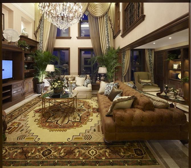 Thiết kế phòng của biệt thự theo phong cách cổ điển châu Âu (P3)