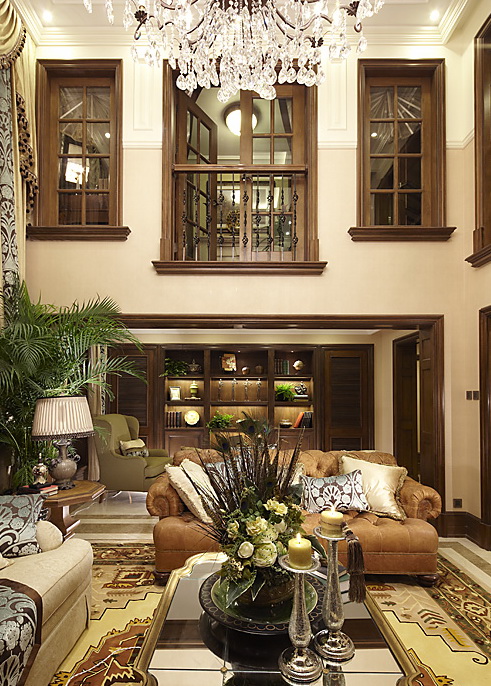 Thiết kế phòng của biệt thự theo phong cách cổ điển châu Âu (P3)