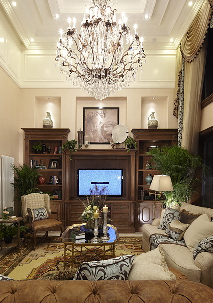 Thiết kế phòng của biệt thự theo phong cách cổ điển châu Âu (P3)