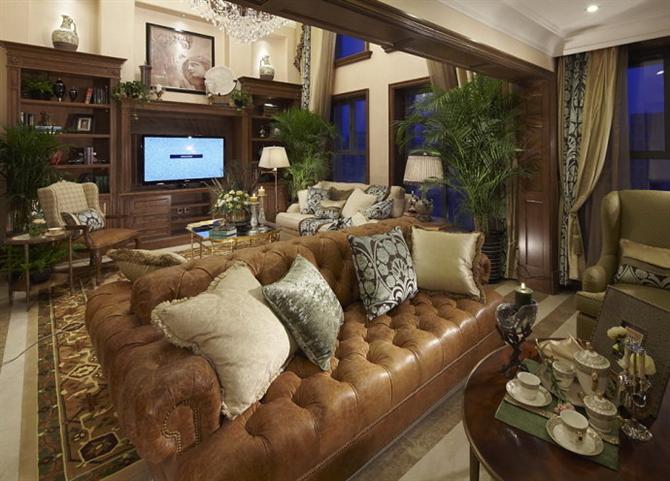 Thiết kế phòng của biệt thự theo phong cách cổ điển châu Âu (P3)