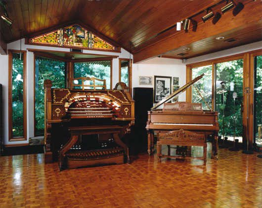 Nội thất phòng chơi nhạc