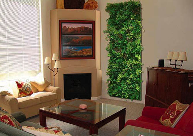 Gần thiên nhiên hơn với tường xanh