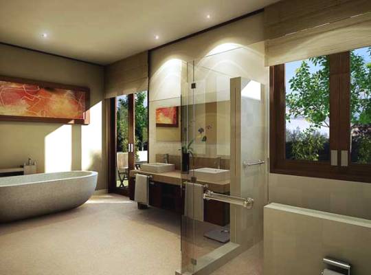 Phòng tắm – không gian thư giãn hoàn hảo