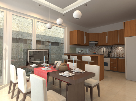 Nội thất sang trọng của biệt thự