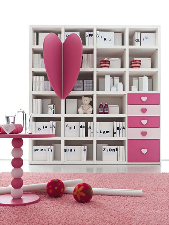 Căn phòng màu hồng cho nàng công chúa nhỏ Căn phòng màu hồng cho nàng công chúa nhỏ