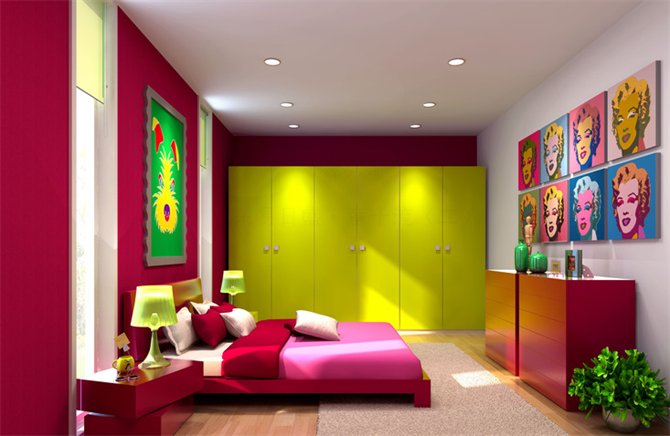 Nội thất tương phản