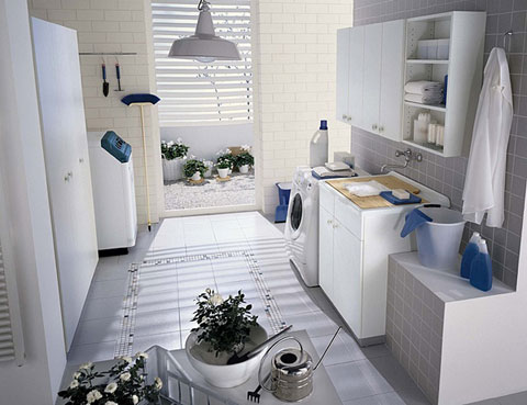 Phong cách cho phòng giặt đồ