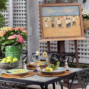 Khu vườn mùa hè