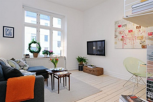 Mẫu thiết kế nội thất cho căn hộ 40 m2