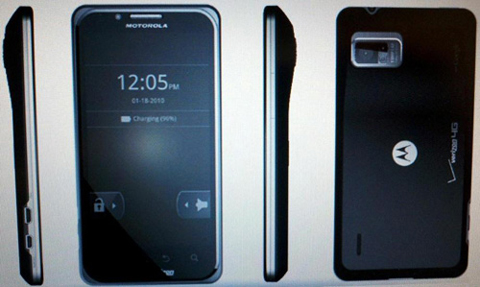 Droid 3 - Droid X2 và Targa: Smartphone Android mới của Motorola