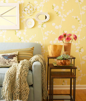 Vẻ đẹp dịu dàng của hoa văn trong décor nhà