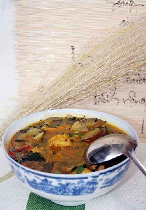 Nấu ăn: 30 phút với món cà tím bung