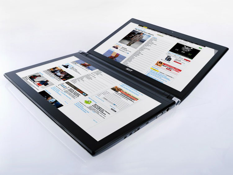 Acer Iconia - Laptop 2 màn hình cảm ứng đã xuất hiện tại Thế Giới Di Động