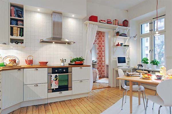 Đầy đủ cho một gia đình trong căn hộ 55m2