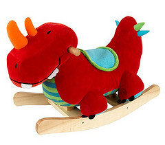 Bập bênh thú bông dễ thương cho bé