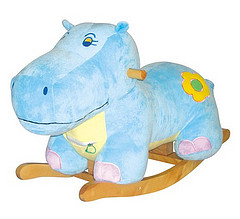 Bập bênh thú bông dễ thương cho bé