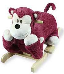 Bập bênh thú bông dễ thương cho bé