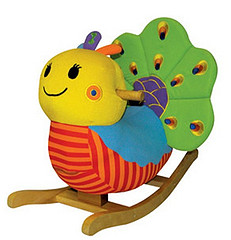 Bập bênh thú bông dễ thương cho bé