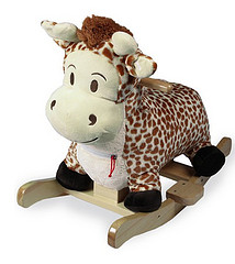 Bập bênh thú bông dễ thương cho bé