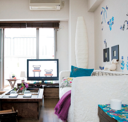 Sống thoải mái trong căn hộ 30m2 ở Tokyo Sống thoải mái trong căn hộ 30m2 ở Tokyo