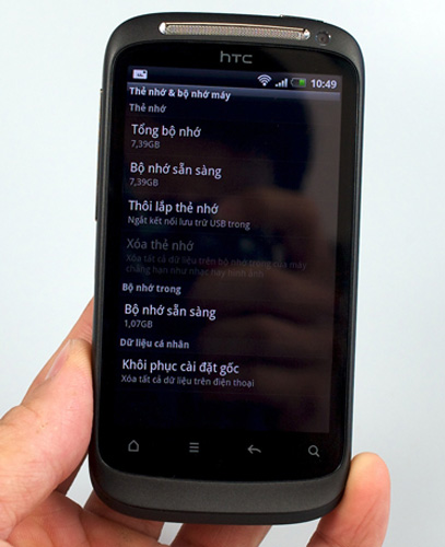 Đánh giá HTC Desire S