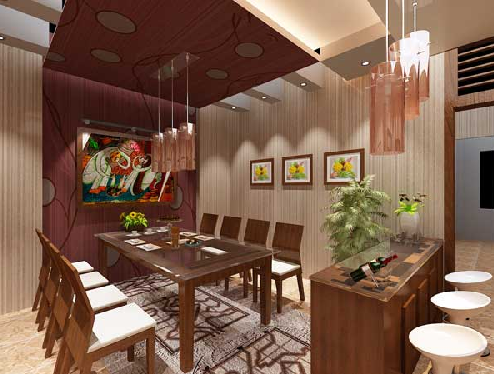 Xu hướng quầy bar trong gia đình sành điệu