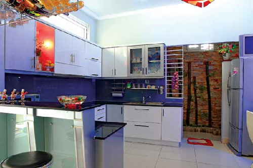 Xu hướng quầy bar trong gia đình sành điệu