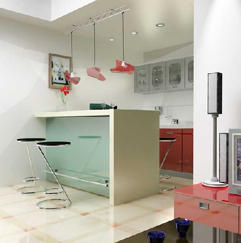 Xu hướng quầy bar trong gia đình sành điệu