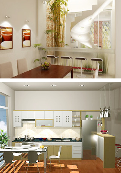 Xu hướng quầy bar trong gia đình sành điệu