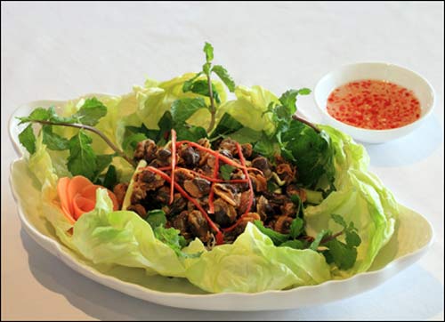 Nấu ăn: Gỏi sò huyết