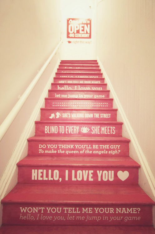 Trang trí bậc cầu thang