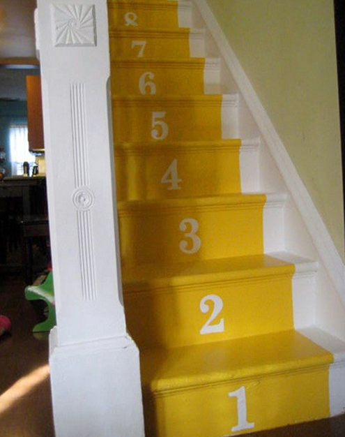 Trang trí bậc cầu thang