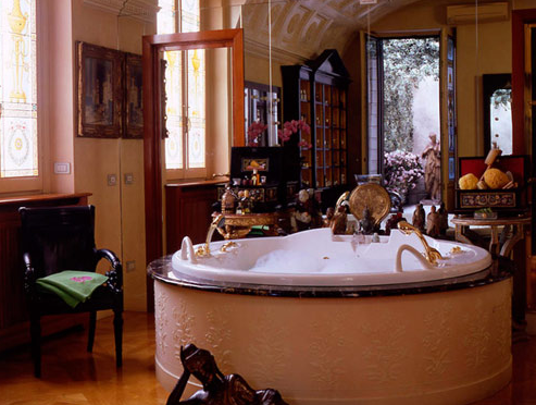 Phòng tắm của các ngôi sao